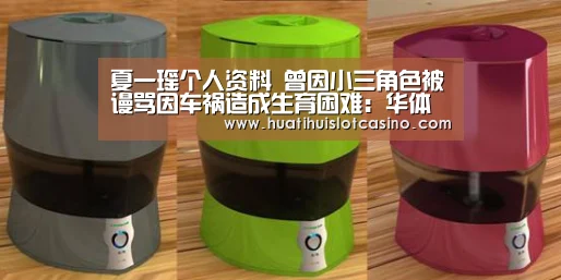 夏一瑶个人资料 曾因小三角色被谩骂因车祸造成生育困难:华体会娱乐(图1) 华体会平台